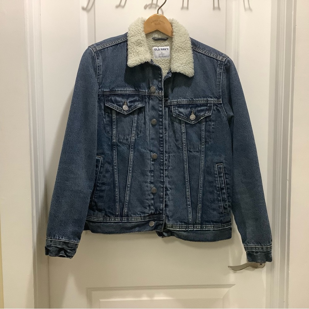Men’s Sherpa Denim Jacket